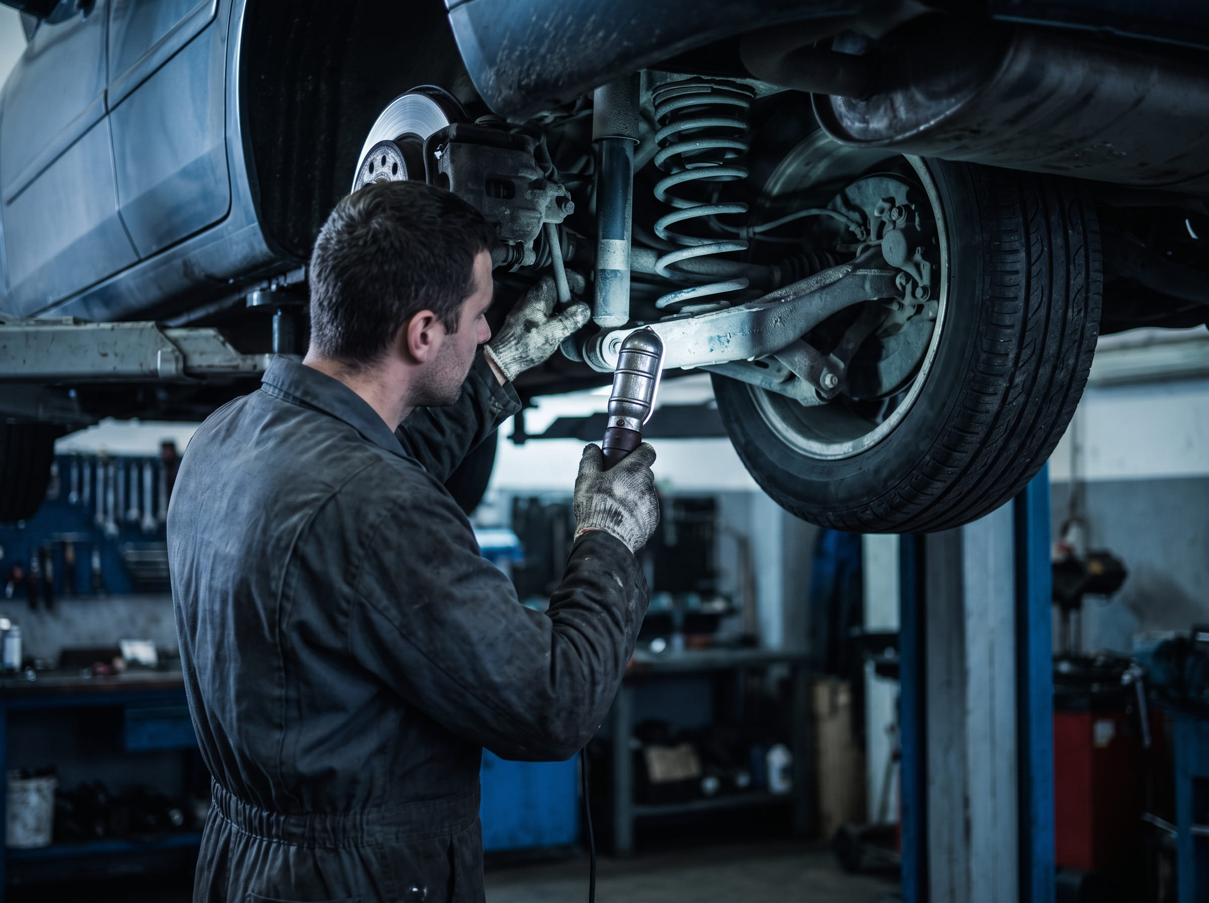 Manutenção de Suspensão Automotiva